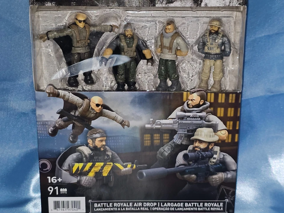 MEGA CONSTRUX BLACK SERIES CALL OF DUTY BATTLE ROYALE AIR DROP 91 PCS NEW - Image 2 of 4
