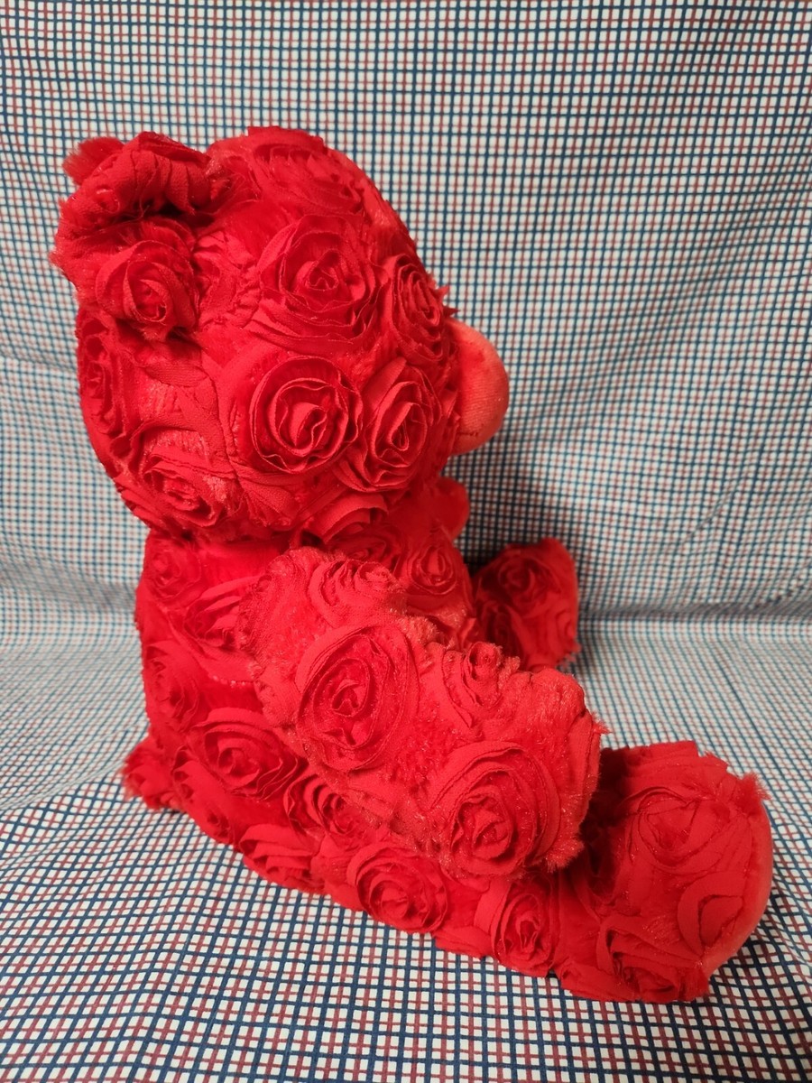 Roses Build A Bear Red Rose Petals Flower BAB Valentines Love Gift