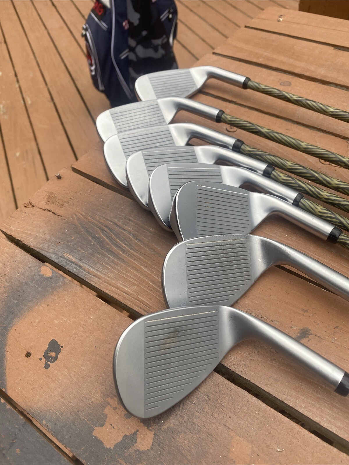 Left Hande Ping G410 Iron Set UP6 /6 Irons No 56 Or 60 eBay