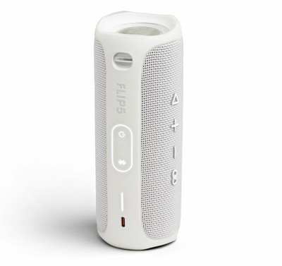 JBL Flip 5 White Portable Bluetooth Speaker (Open Box JBL Flip 5 White Portable Bluetooth Speaker (Open Box