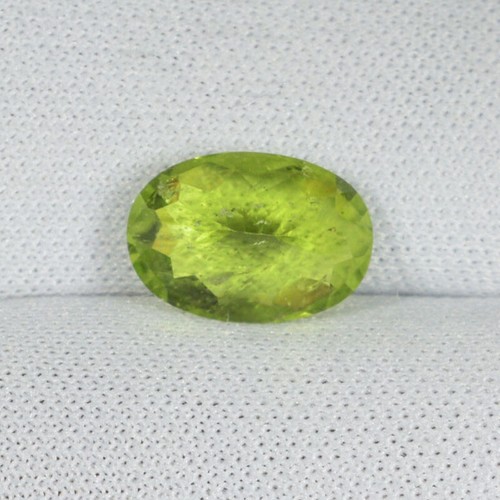 2.32 Cts Amazing Fire & Best Color Natural Peridot Ckb Oval...!!!!! - Picture 2 of 2