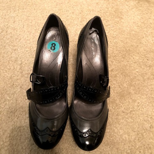 margo patent leather booties