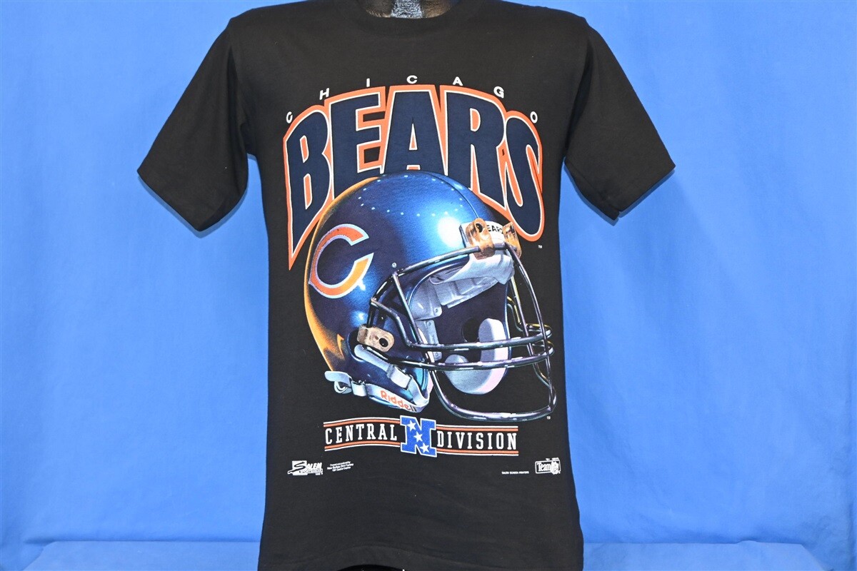 vintage 90s CHICAGO BEARS NFL HELMET CENTRAL DIVISION t