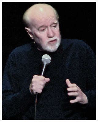 GEORGE CARLIN - 4''X5'' PHOTOGRAPH