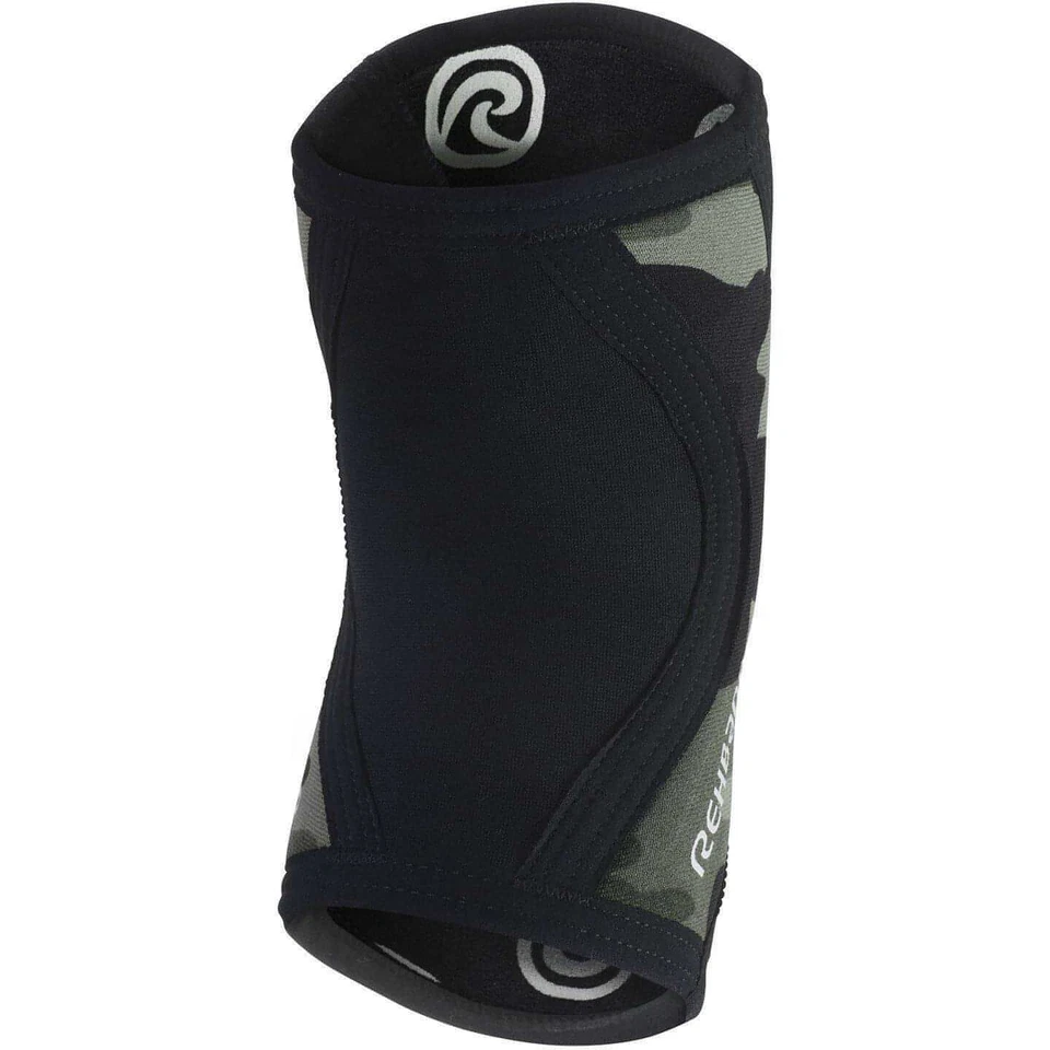 Rehband RX 5mm Elbow Sleeve Support Black Gym Compression - Image 3 of 3