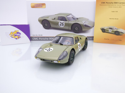 CMC M-232 # Porsche 904 Carrera GTS '' Silverstone Grand Touring 1964 '' 1:18 NEU