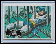 1989 Topps Batman 1966 Deluxe Reissue Edition Black Bat Spikes of Death #17