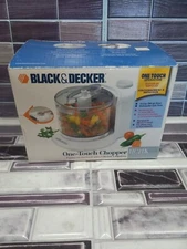 Black & Decker One Touch Electric Chopper Model HC21K