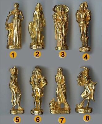 1992 WIETZEL CREATIONS CHILDREN'S FAIRY TALES FEVE METAL 3D Choice