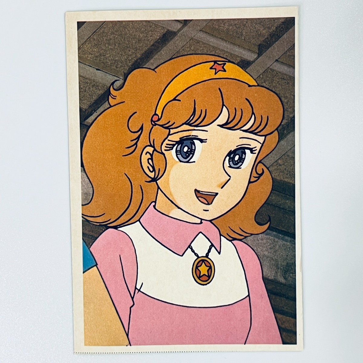 LALAページ Lalabel Magical Girl Lalabel Post Card Animage Vintage Novelty