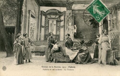 *33304 cpa Théatre de la Passion 1913 - Fabiola - Photo 1/1