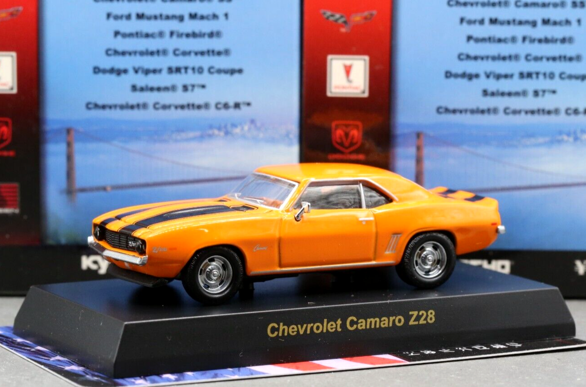 Kyosho 1/64 USA Sport Car Collection 1 Chevrolet Camaro Z28 Kyosho 1/64 USA Sport Car Collection 1 Chevrolet Camaro Z28