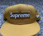 Chapeau Supreme New Era Champions Box Logo Taille 7 1/2 ajusté