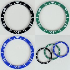 For Seiko Modify skx013 mod 33.6mmX27.4mm Modify skx013 Mod Ceramic Bezel insert