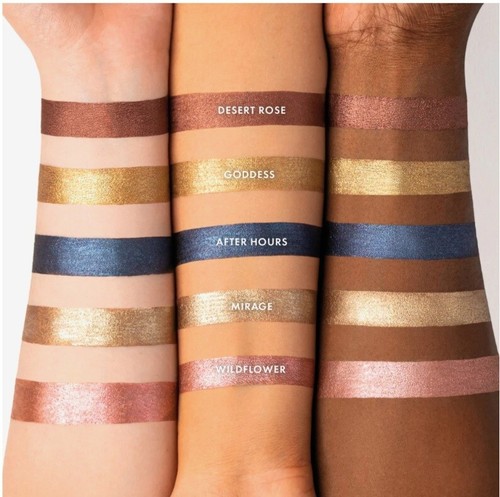 ICONIC LONDON Glaze Dual Ended Eye Shadow Crayon Desert Rose Glitter RRP £24 - Picture 2 of 4