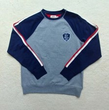 NWOT Mens Brooks Brothers Red Fleece Red Blue Gray Sweatshirt Size Small