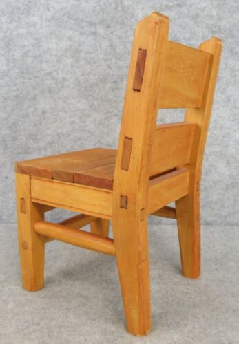 American Girl Doll JOSEFINA Wood Carved Southwestern Chair w Box - Imagen 10 de 24