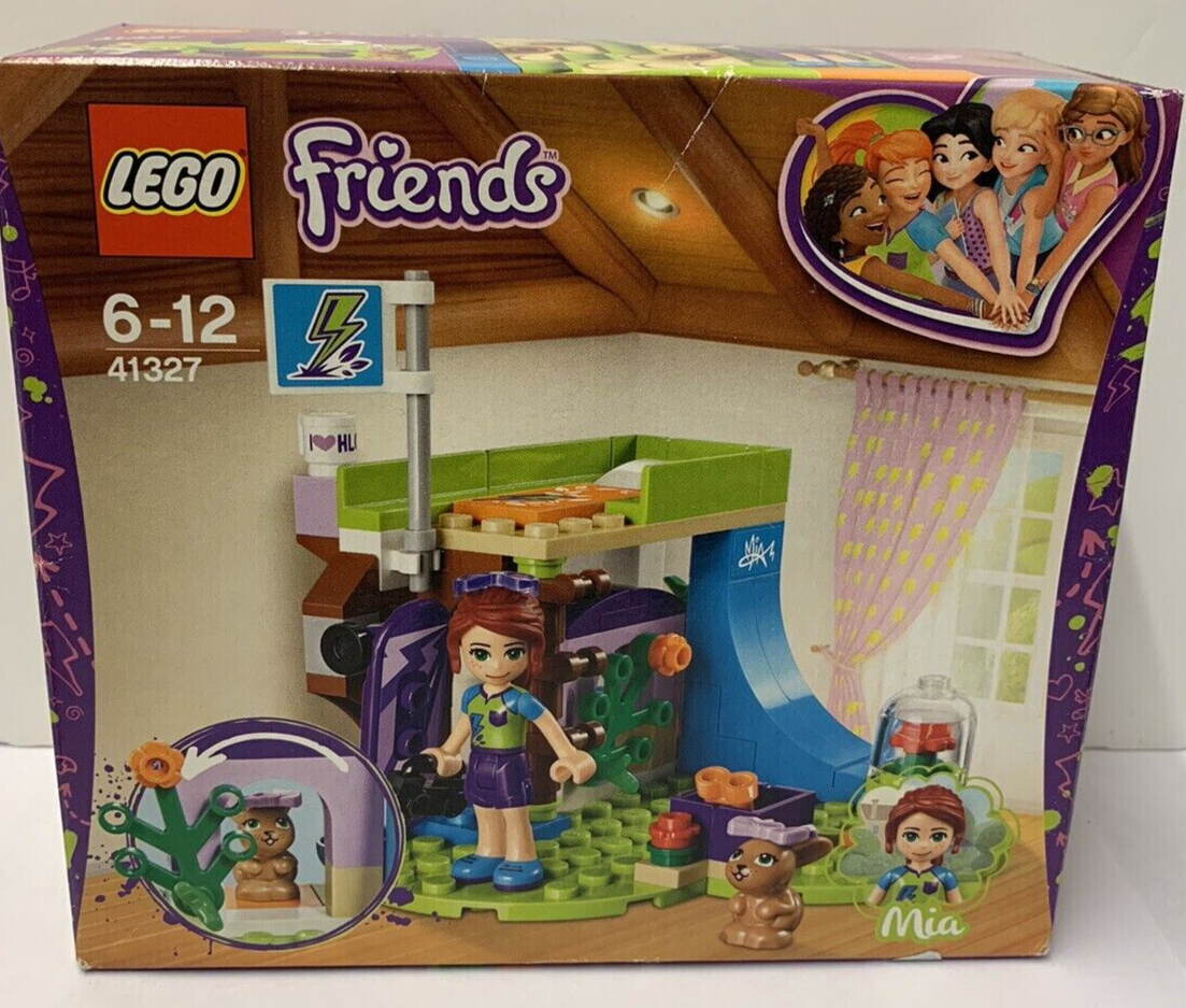 Lego Friends Mia's Bedroom 41327 Building Kit 86 Pcs Playset