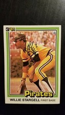 Willie Stargell Autograph 1981 Donruss Card