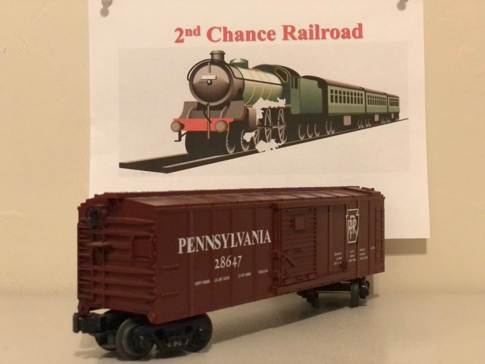 O Scale Trains Atlas Pennsylvania Box Car 28647 eBay