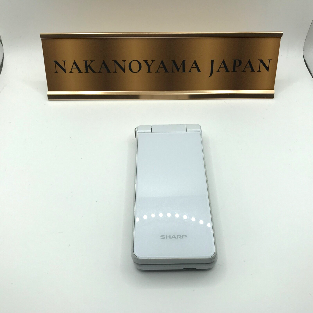 SHARP AQUOS KEITAI WHITE SH-N01 Android Flip Phone Unlocked 601SH