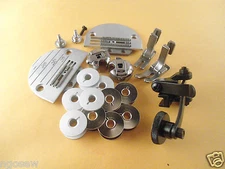 For JUKI DDL-555,5550,8300,8700 Needle Plate,Feed Dog,Wide Foot/Roller Feet