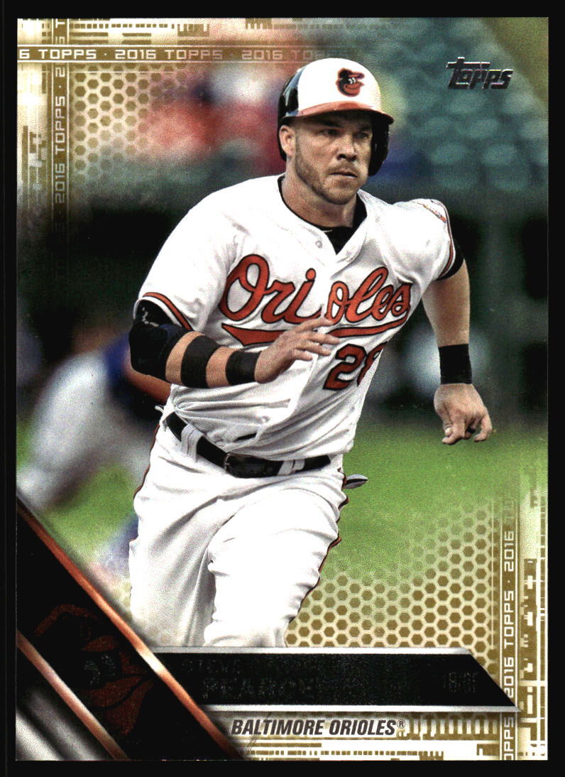 2016 Topps Update Steve Pearce    #US51 Baltimore Orioles