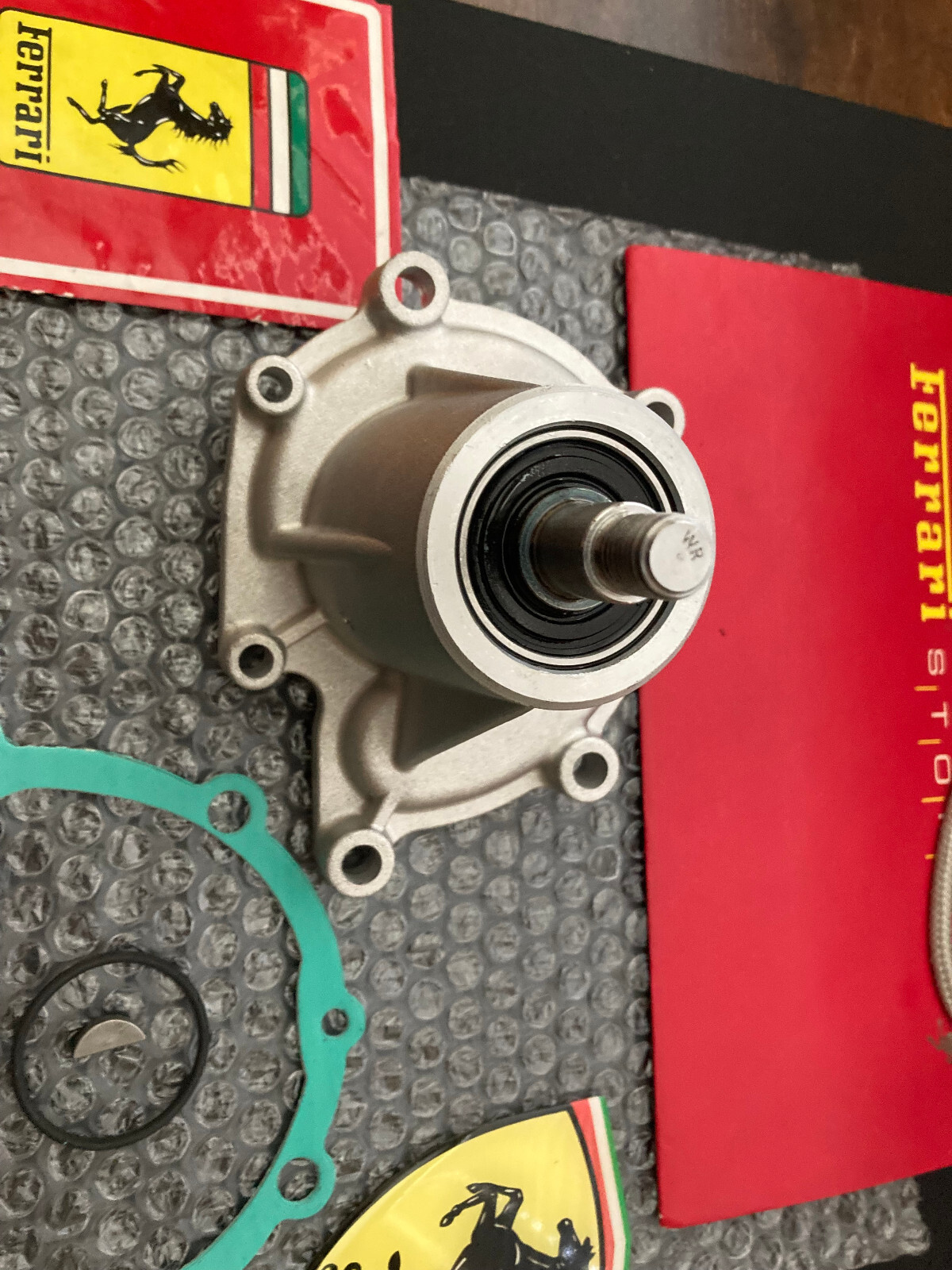 FERRARI-208- 308-Gts 328-Gts  GT4 & Mondial  WATER PUMP New Oem Part 121255  .