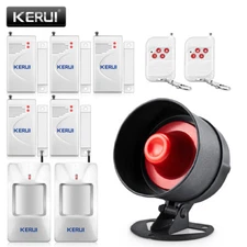 Wireless Home Alarm System Garage Burglar PIR Motion Sensor Detector Security