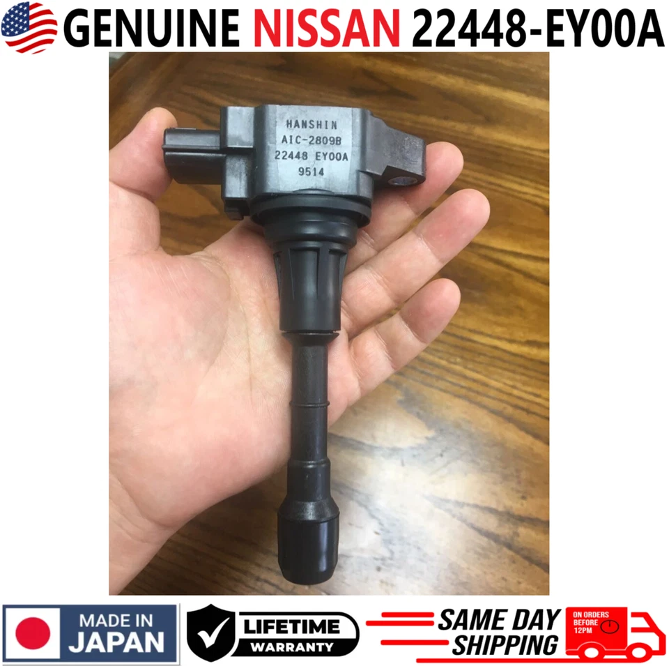 Bobinas de encendido x6 originales para Infiniti 2008-2017 y Nissan 3,7 L V6, 22448-EY00A Foto 4 de 4