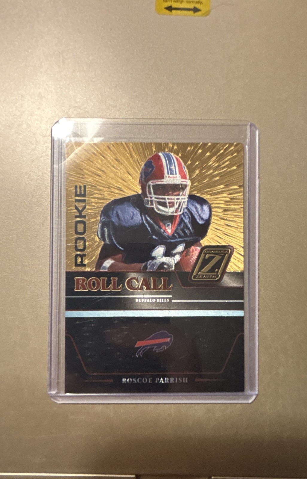2005 Donruss Zenith - Rookie Roll Call Roscoe Parrish #RC-24 Gold /100 (RC)