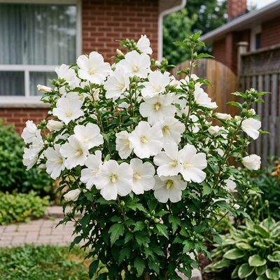 ハイビスカスホワイト　大株 50 White Hibiscus Seeds for Planting - Premium Heirloom White