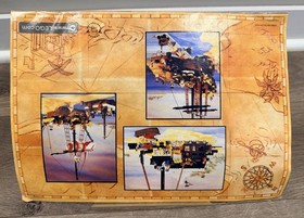 Vtg LEGO Pirates 10040 Black Seas Barracuda (2002 Reissue) - 98% + Manual