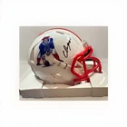 Christian Gonzalez Autographed Patriots Speed Mini Helmet - Beckett W Holo