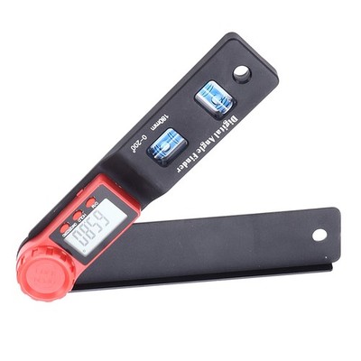0 200° Digital Display Angle Finder High Accuracy Electronic Level Pr SET
