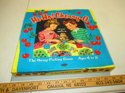 Vintage Hi-Ho! Cherry-O Board Game, Whitman 1960, Complete
