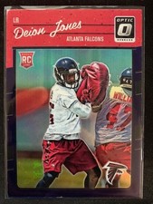 2016 Donruss Optic PURPLE PRIZM Deion Jones #113 Atlanta Falcons RC