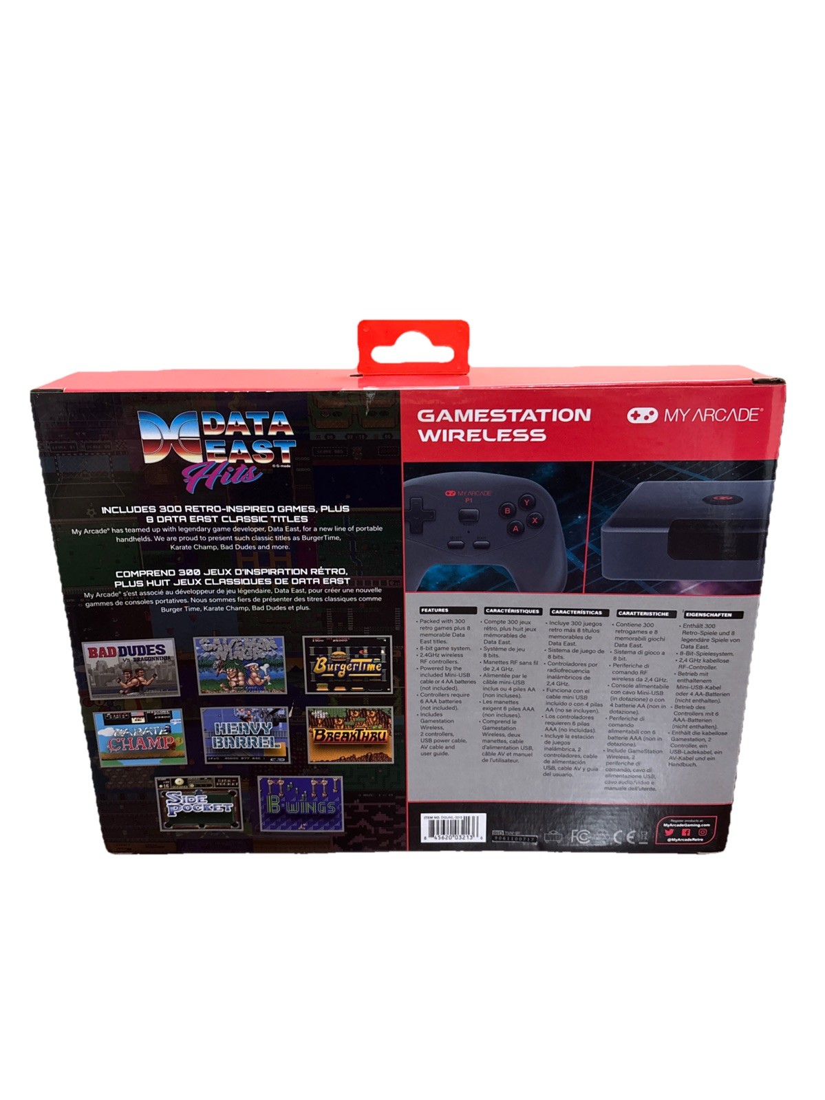 My Arcade GameStation Wireless Plug and Play Game Console 300