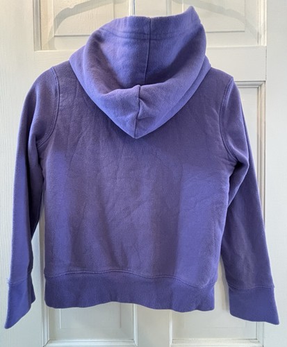 GAP KIDS FULL ZIP HOODIE - FLEECE - PURPLE - SIZE KIDS XL 11/12 - Picture 5 of 5
