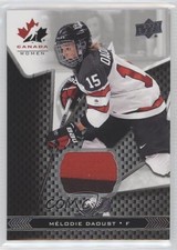 2018 Upper Deck Team Canada Juniors Team Canada Jerseys Melodie Daoust #75 y1g