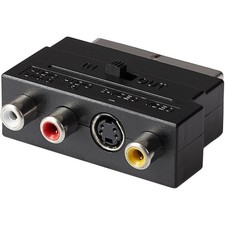 Adattatore Maplin SCART a S-Video o triplo RCA
