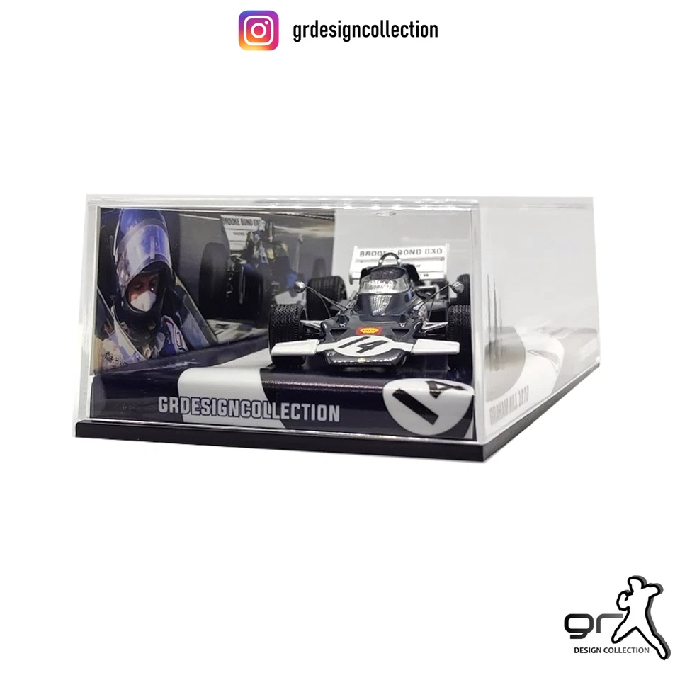 Graham Hill - Lotus 72C - F1 Mexican GP 1970 / Altaya - IXO / 1:43 - Immagine 4 di 4