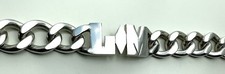 Massives Armband Sterling Silber 925 mit Init...