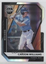 2021 Panini Elite Extra Edition Decade Die-Cut 162/203 Carson Williams #28 11nq