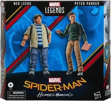 Spider-Man Marvel Legends Series 60th Ann. Peter Parker & Ned Leeds OPEN BOX NEW