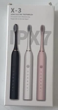 X-3 Sonic Electric Toothbrush, Pink
