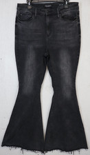 Judy Blue Jeans Womens 13/31 JB88116 Super Flare Black 34x34