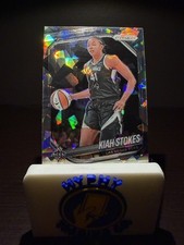 2025 Panini Prizm WNBA Kiah Stokes Ice Prizm #58 - Las Vegas Aces