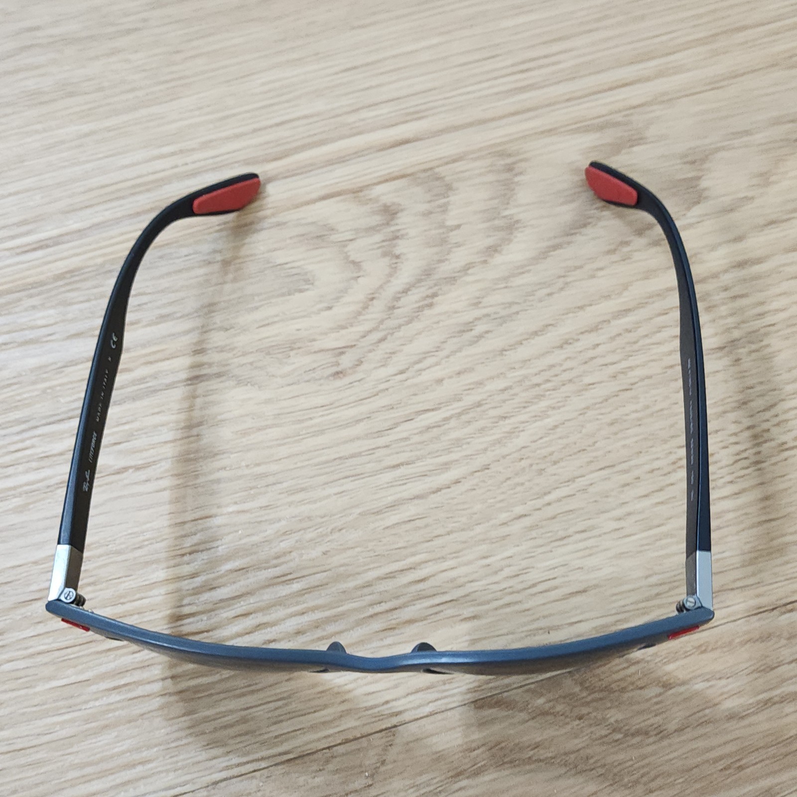 Ray-Ban Sunglasses Frames Gray Red LITEFORCE RB 4… - image 2