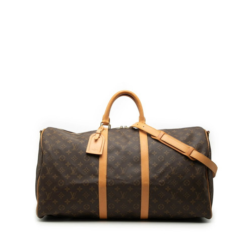 Louis Vuitton Monogram Keepall Bandoulière 55 Boston Bag Shoulder ... GZl1i7os